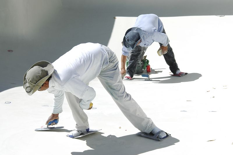 Pool Leveling in Progress