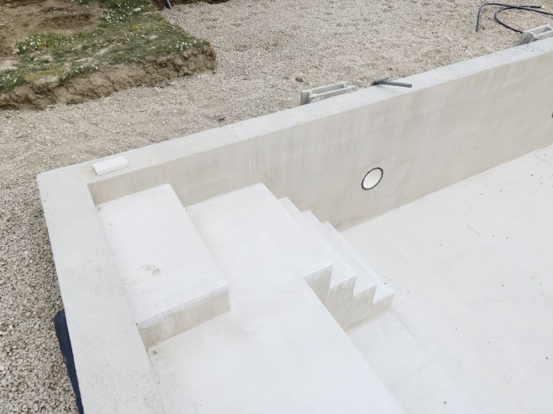 Finished Pool with Even Surface